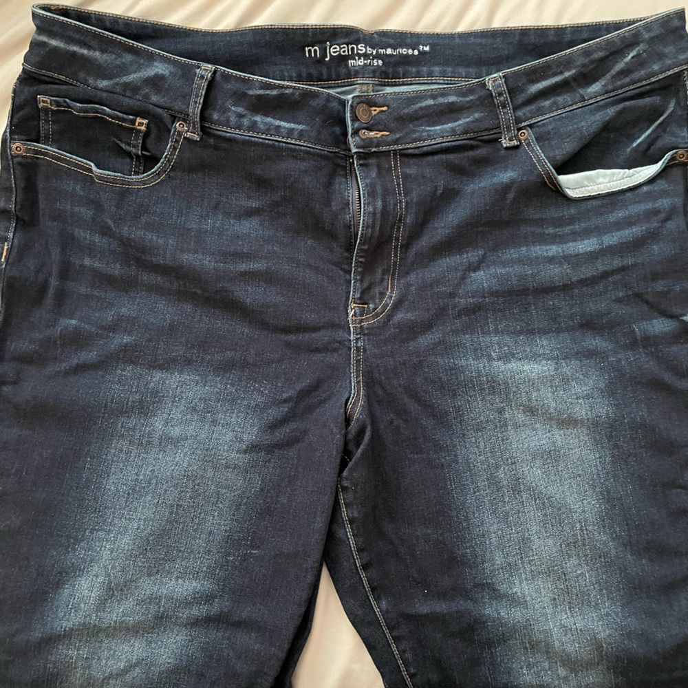 Maurices Midnight Blue Skinny Jeans